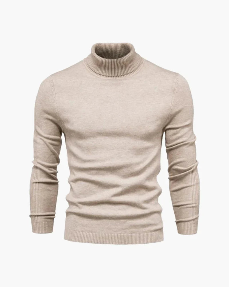 Jersey de cuello alto de lana merina JANGSAN