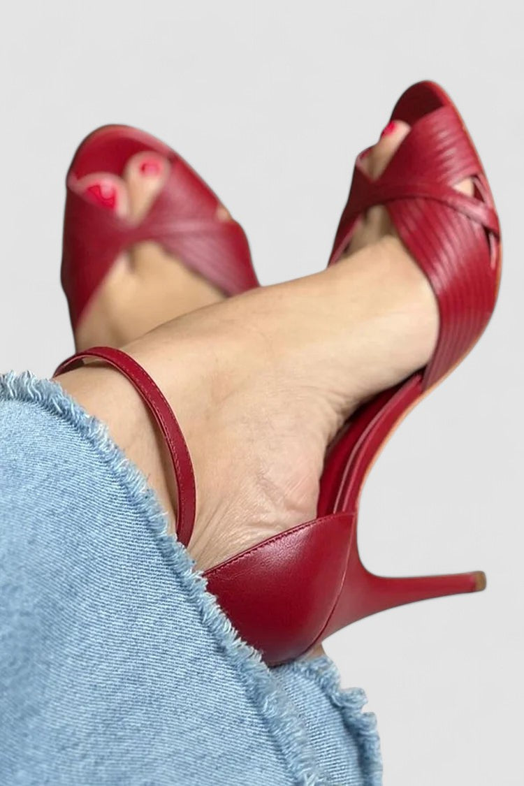 Blanca™ - Sandalia con tacón stiletto elegante y sofisticada