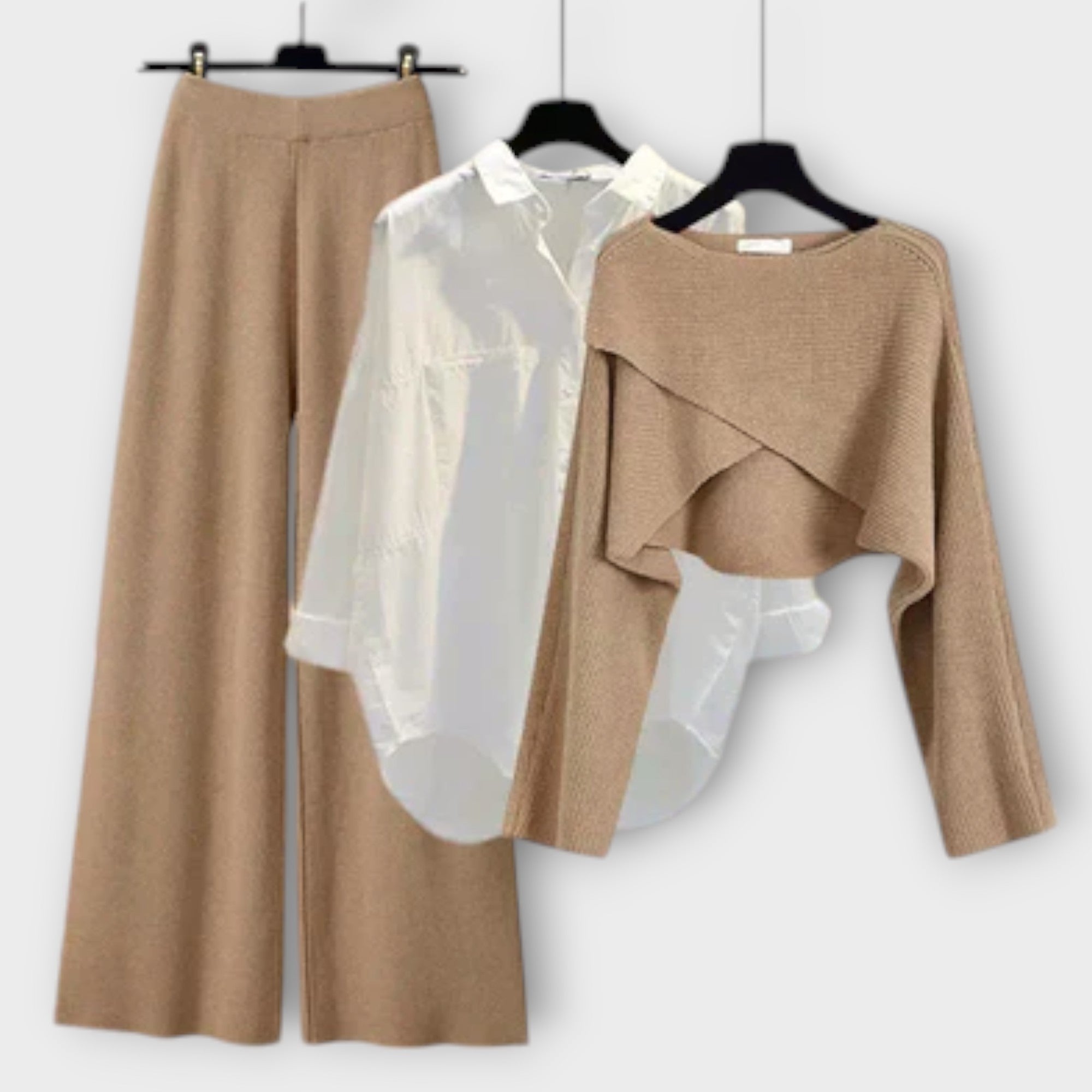 Sandra - Conjunto confortable de 3 prendas