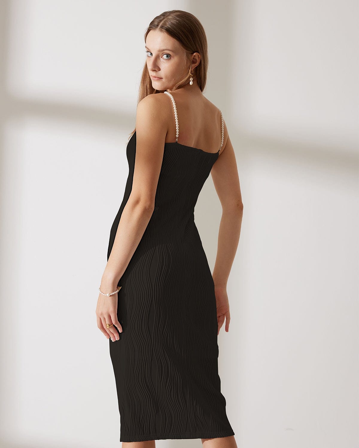 Vestido Laura™ | Elegancia sutil y textura sofisticada