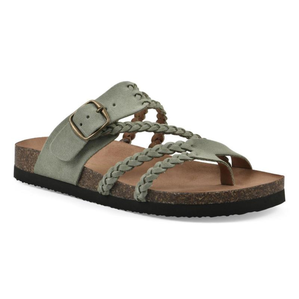 Blanca™ – Sandalias Trenzadas de Corcho Adriana