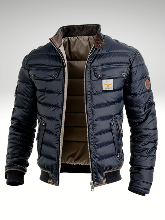 Chaqueta acolchada urbana y elegante