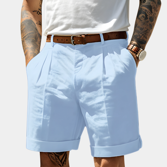 Pantalones cortos informales de algodón