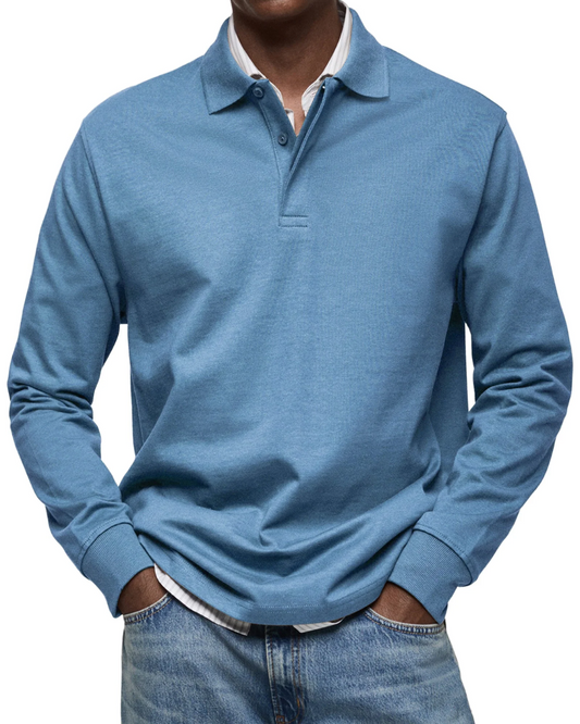Jersey polo informal