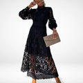 Vestido Via™ | Clase con encaje elegante