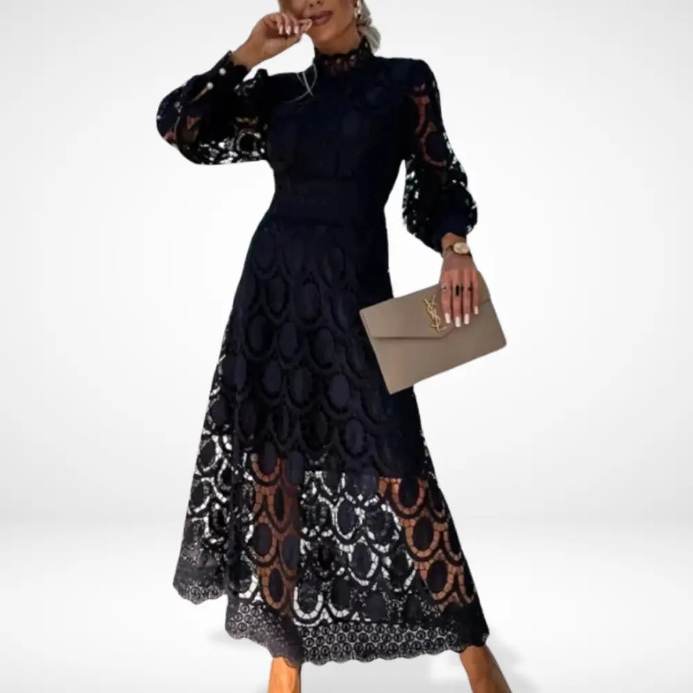 Vestido Via™ | Clase con encaje elegante