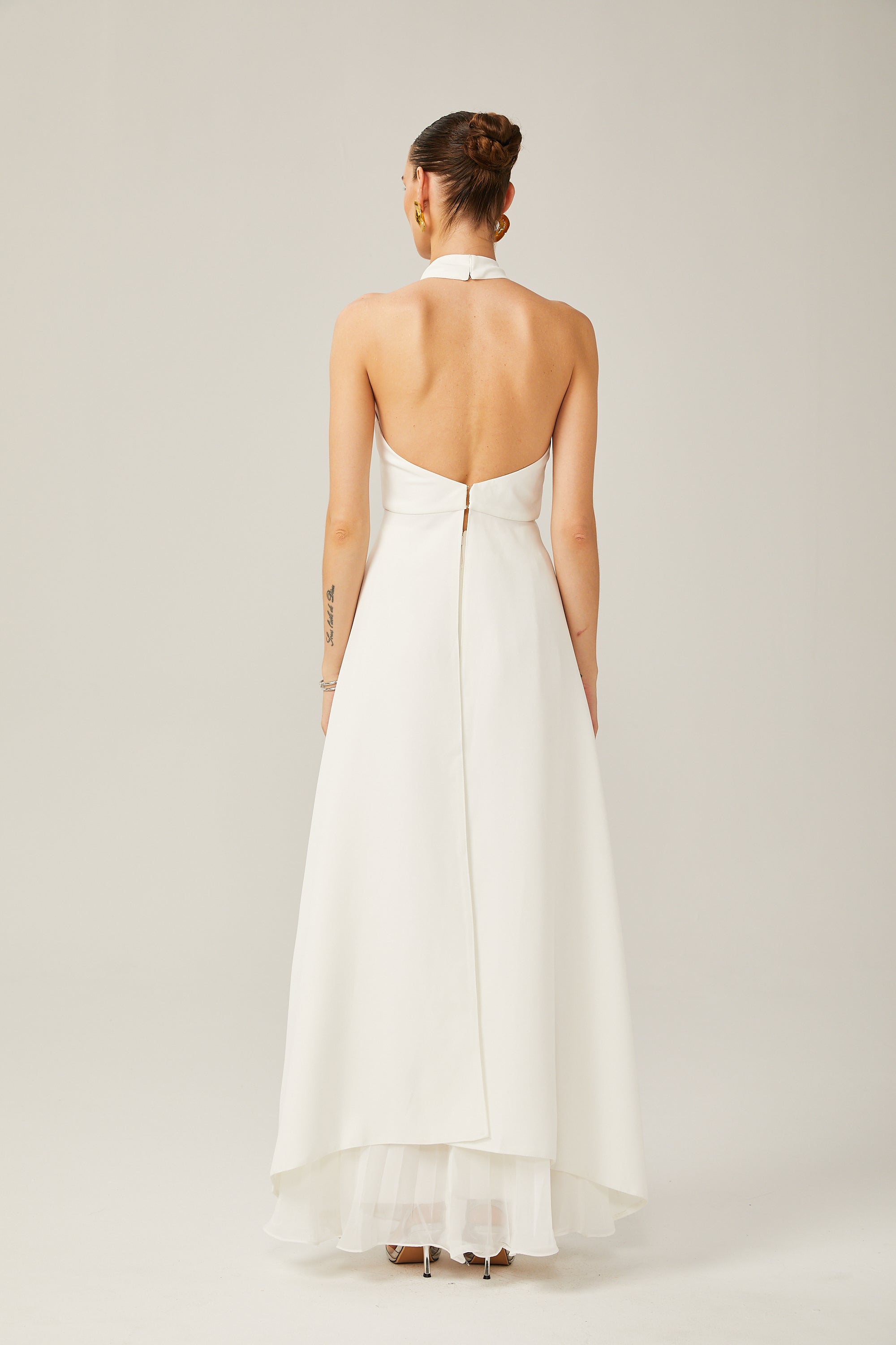 Vestido Candela™ | Elegancia minimalista en blanco y negro