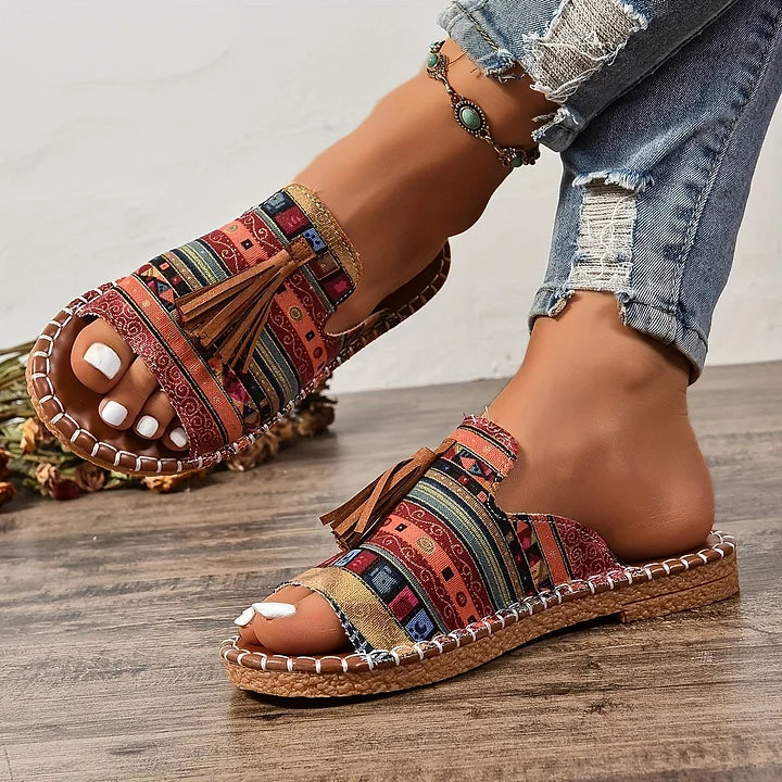 Blanca™ – Sandalia Boho Comfort