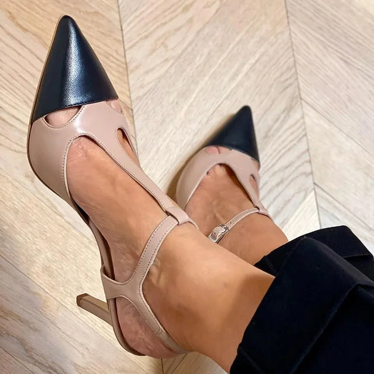 Blanca™ - Zapatos bicolor elegantes con diseño sofisticado