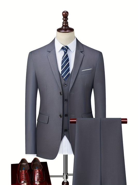 Traje elegante de hombre