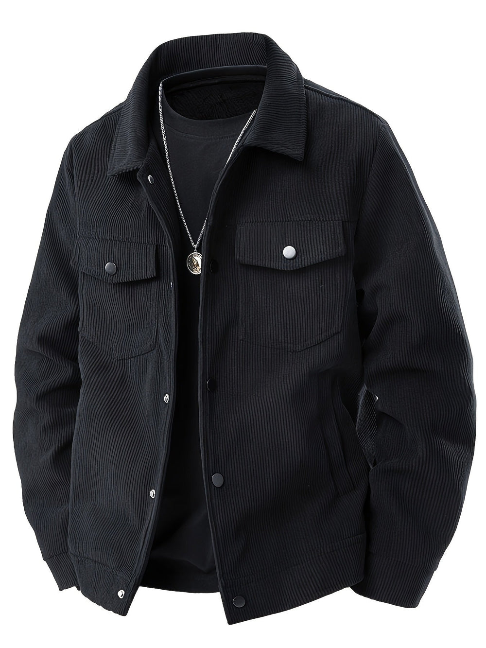 Elegante chaqueta de pana