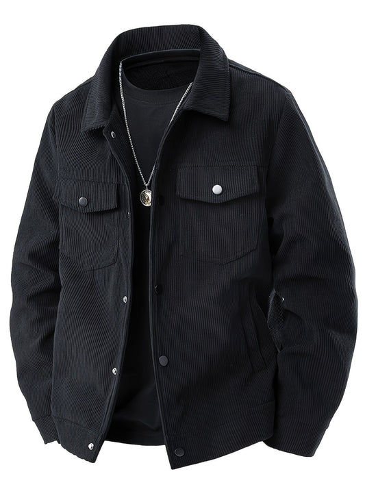 Elegante chaqueta de pana
