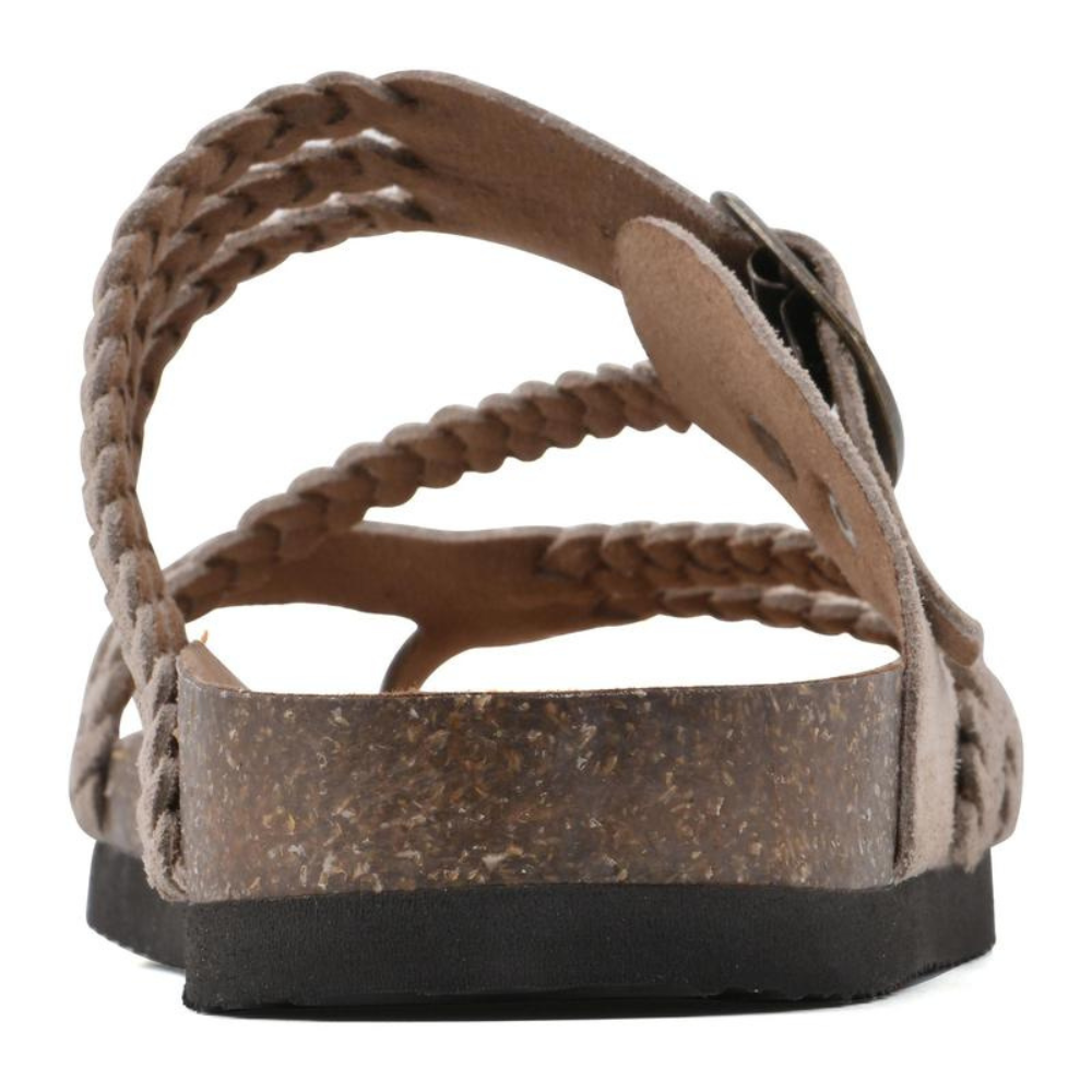 Blanca™ – Sandalias Trenzadas de Corcho Adriana