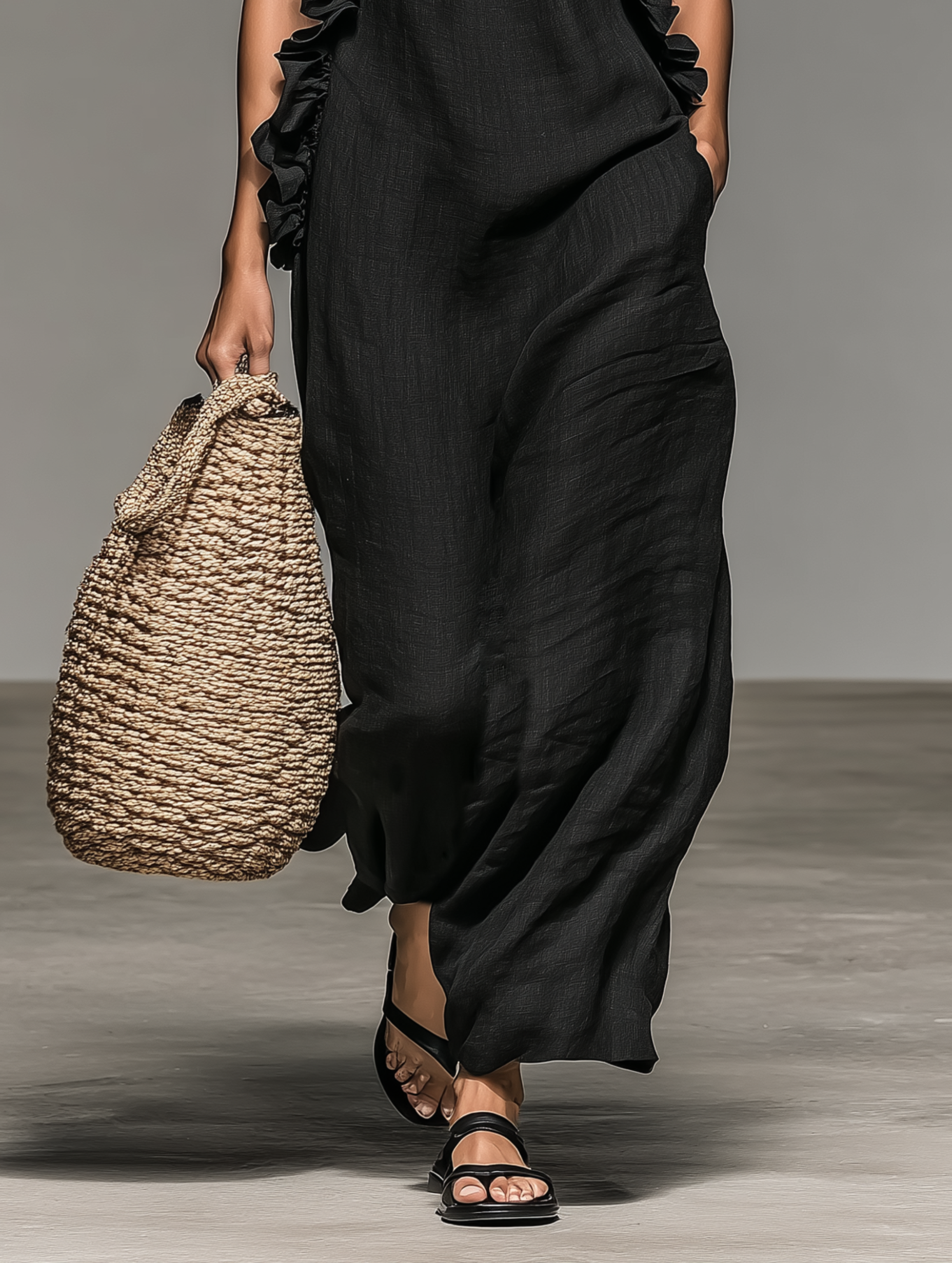 Luna™ | Vestido Maxi con Bolsillos