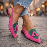 Rosa y verde
