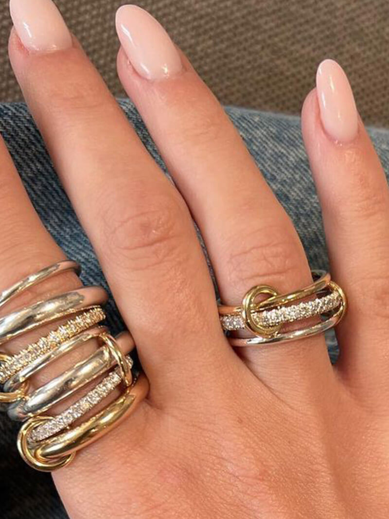 Blanca™ - Anillo Spelia elegante con diseño sofisticado y exclusivo