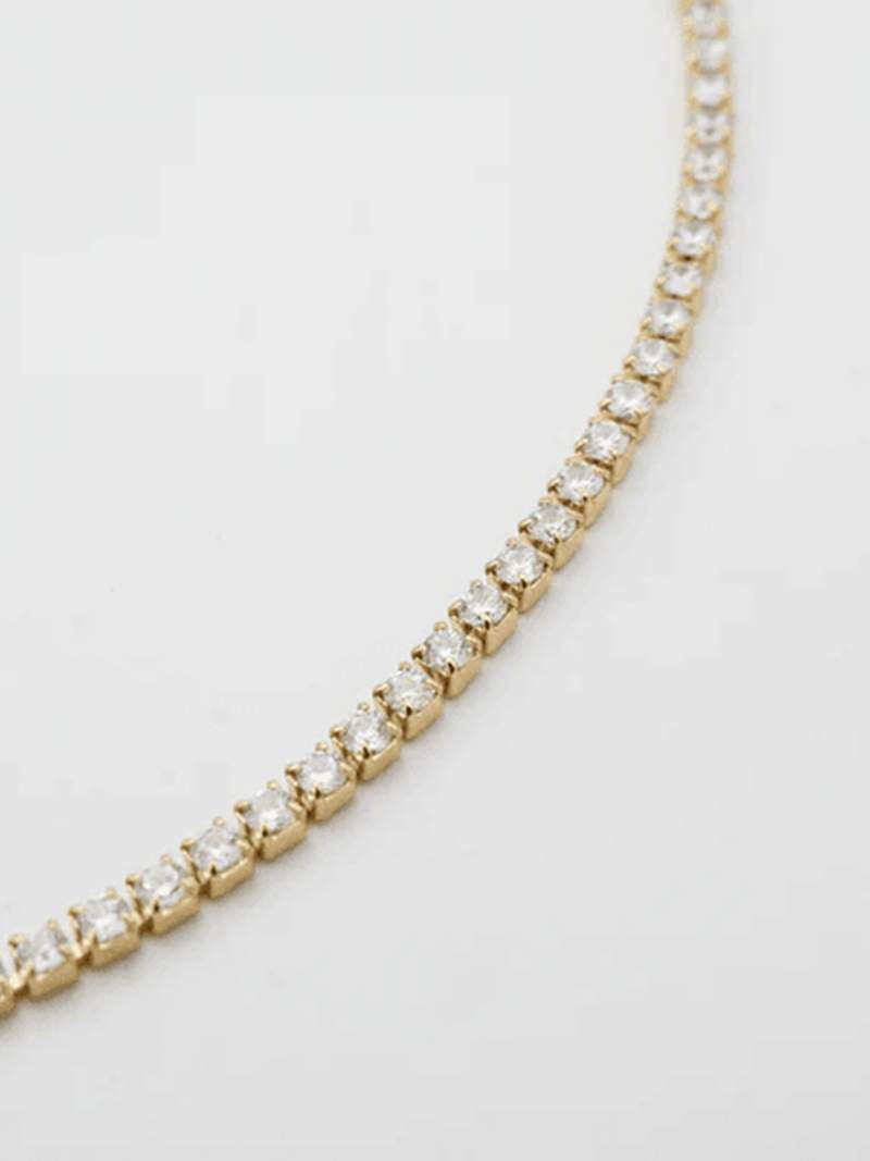 Blanca™ - Gargantilla Rivière brillante con elegancia sofisticada