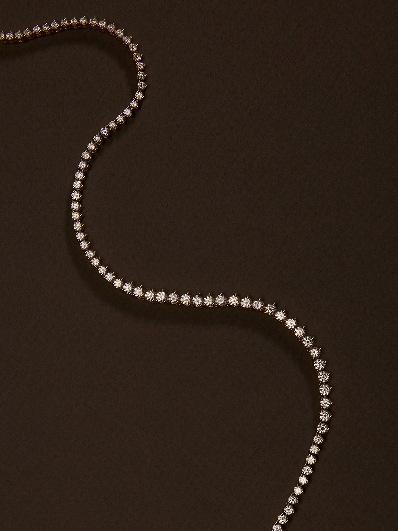 Blanca™ - Gargantilla Rivière brillante con elegancia sofisticada