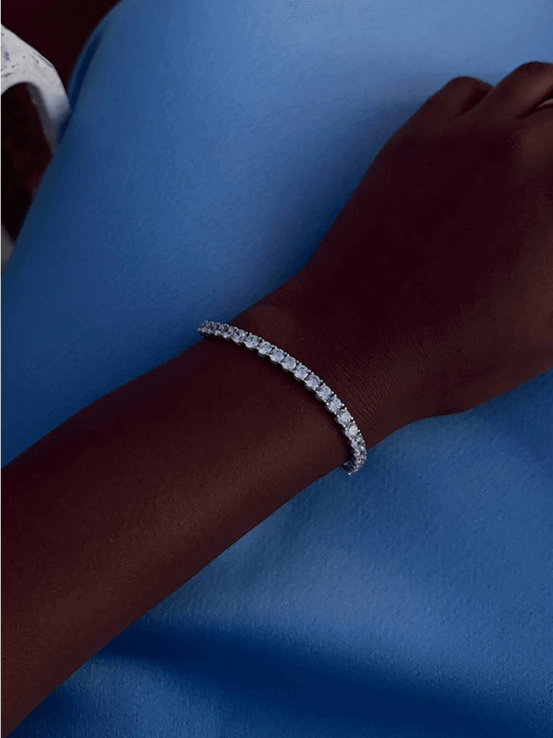 Blanca™ - Pulsera Rivière brillante con elegancia sofisticada