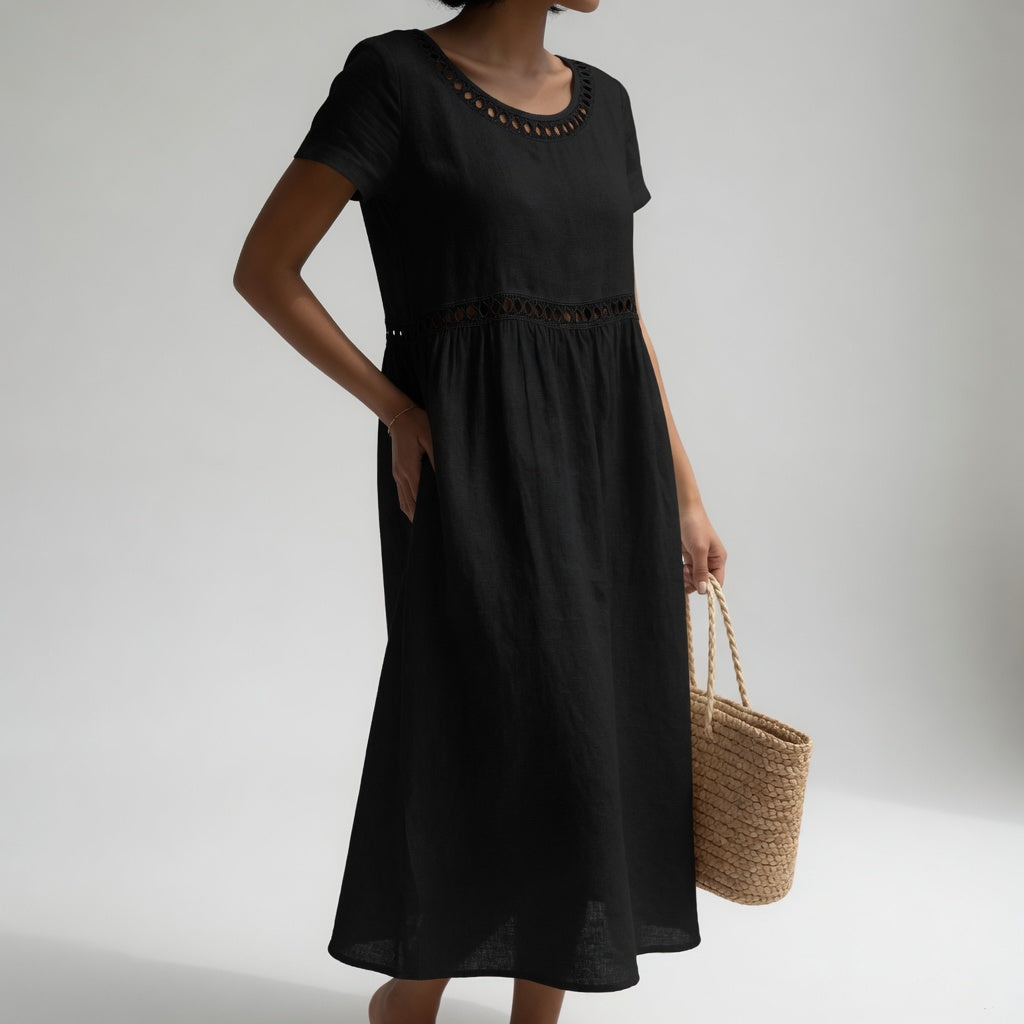 Lucia™ | Vestido con Bordado Artesanal