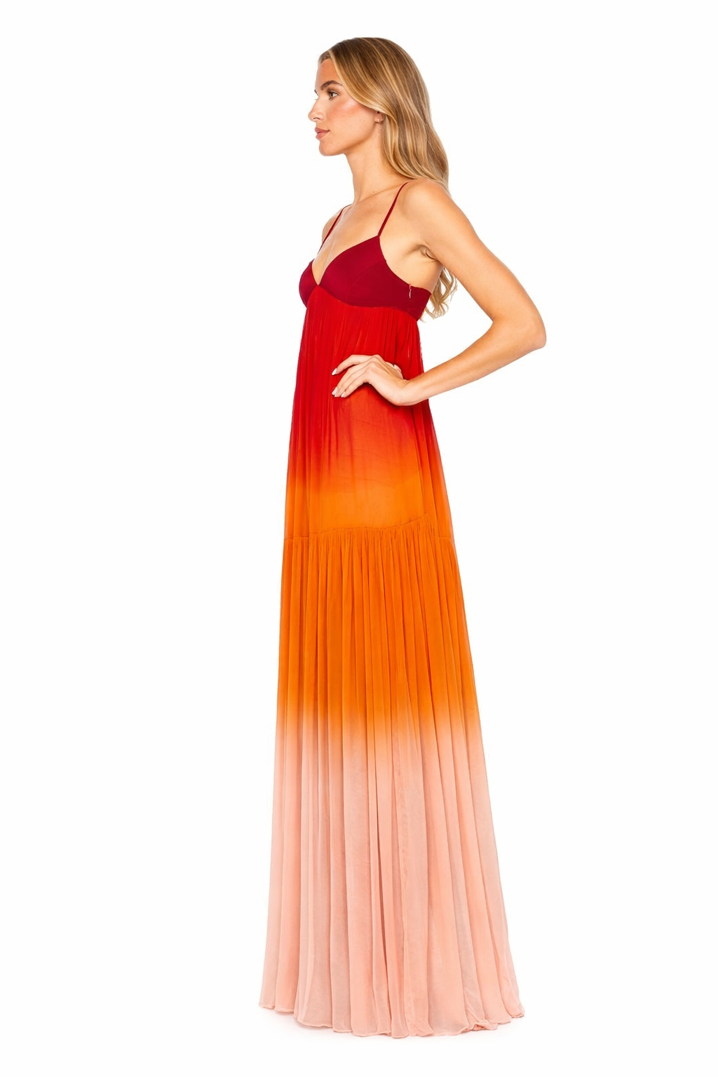 Vestido Paola™ | Elegancia degradada inspirada en el atardecer