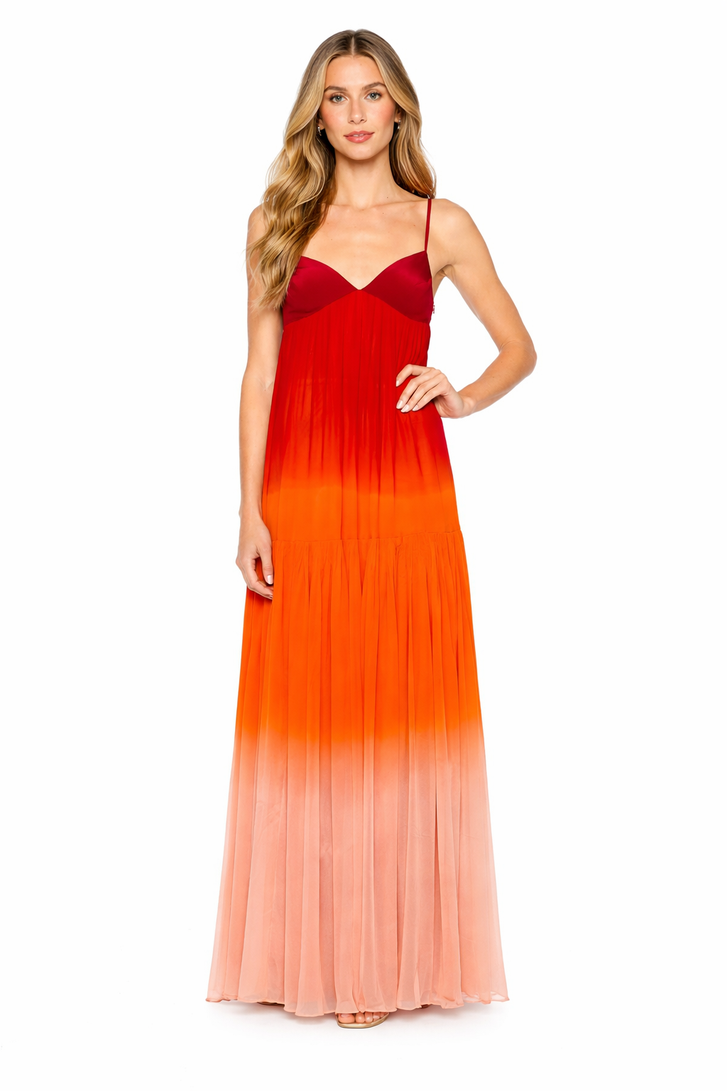 Vestido Paola™ | Elegancia degradada inspirada en el atardecer