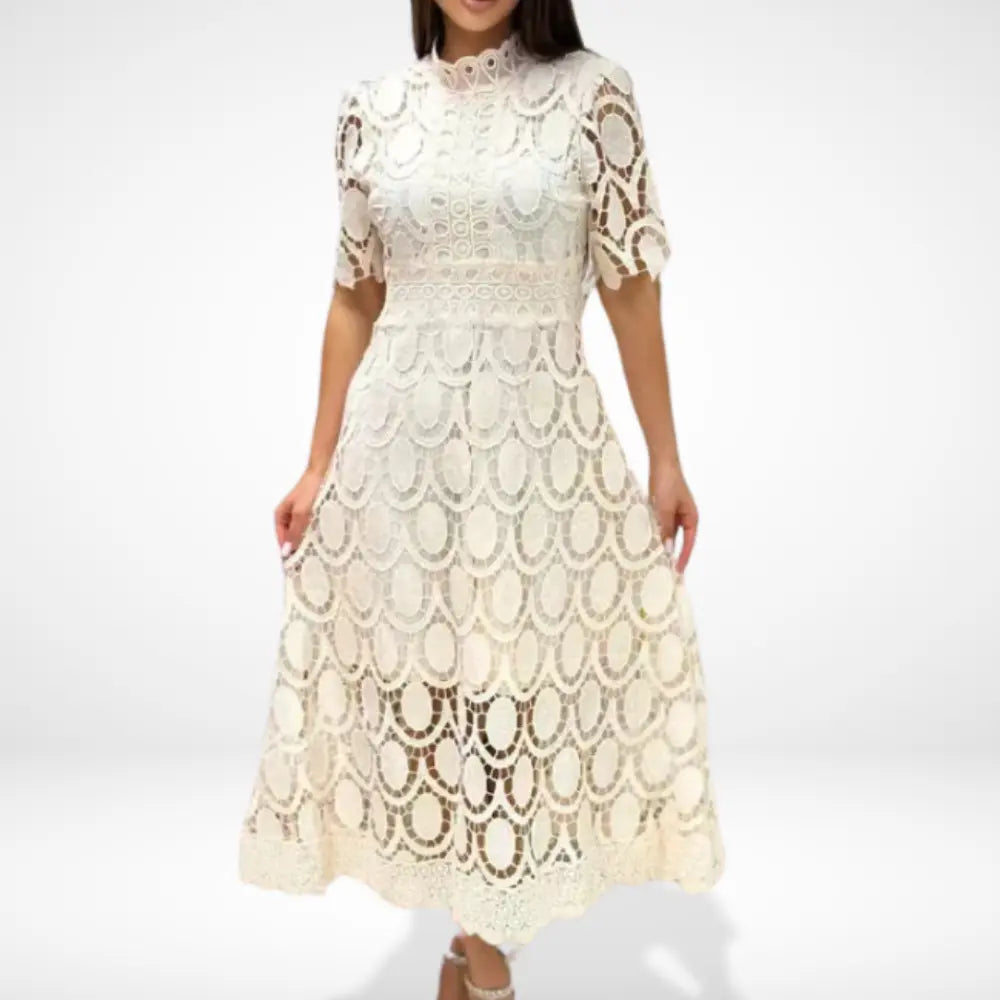 Vestido Via™ | Clase con encaje elegante