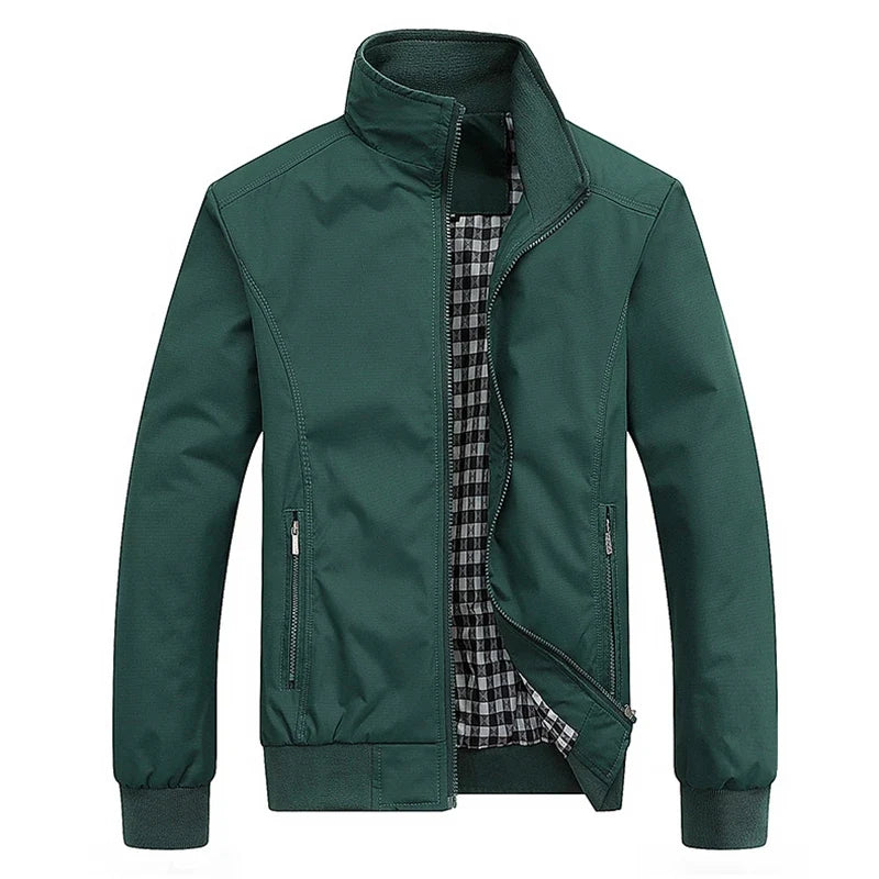Elegante chaqueta bomber Harrington