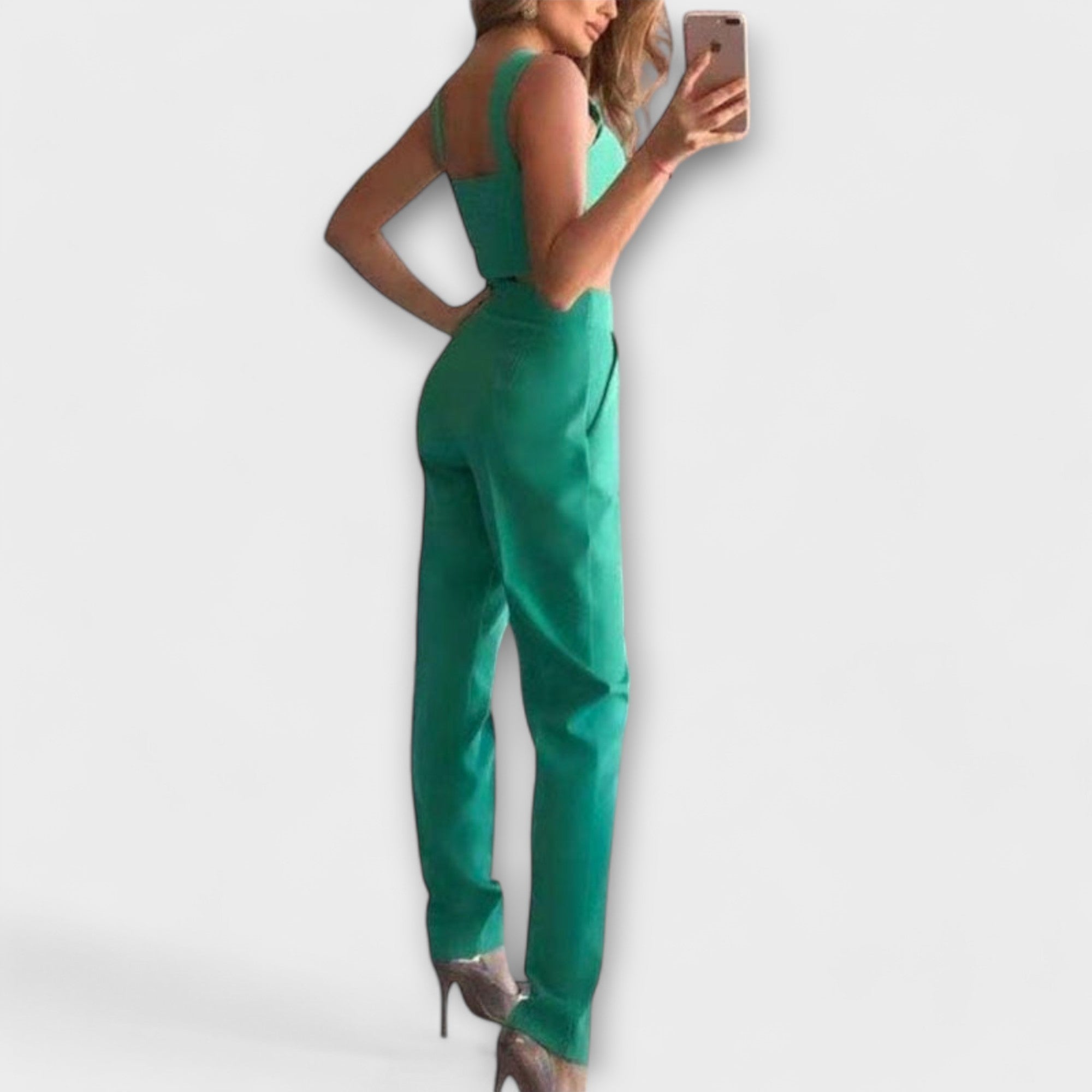 Selina - Conjunto de Blazer de 3 Prendas