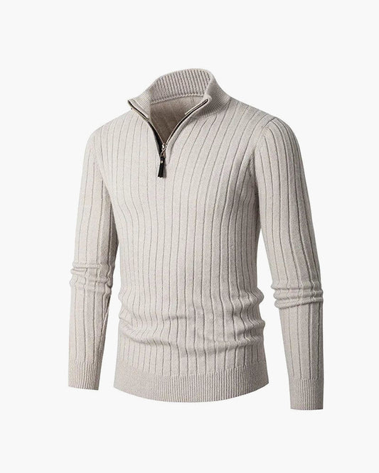 Jersey de cuello alto y media cremallera ZERMATT