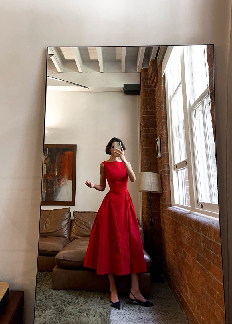 Vestido Loreto™ | Elegancia eterna en rojo
