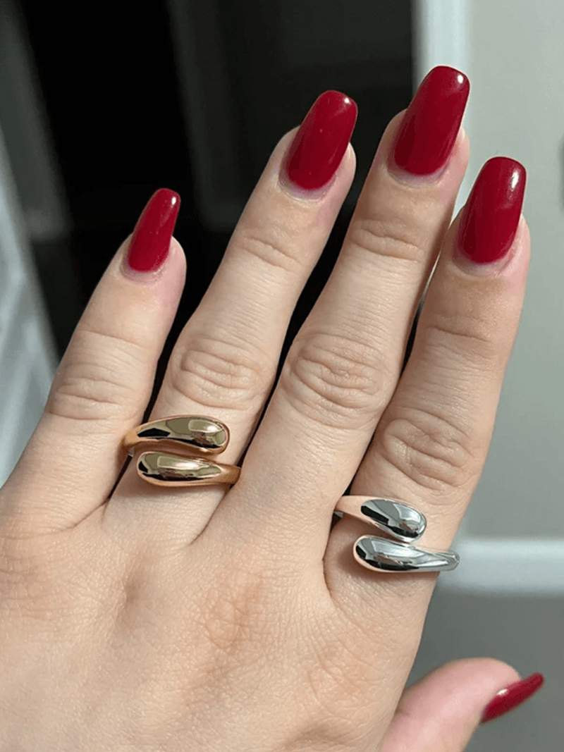 Blanca™ - Anillo voluminoso elegante con diseño moderno y exclusivo