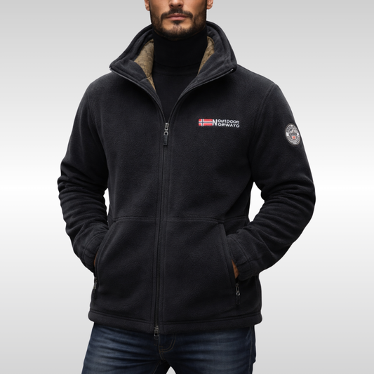 Chaqueta elegante de forro polar