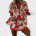 Vera - Conjunto de playa con estampado de langostas