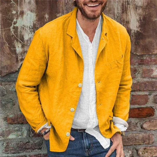 Blazer informal de algodón