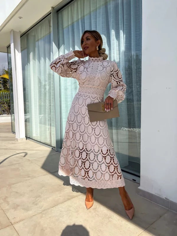 Vestido Noor™ | Encaje romántico con elegancia