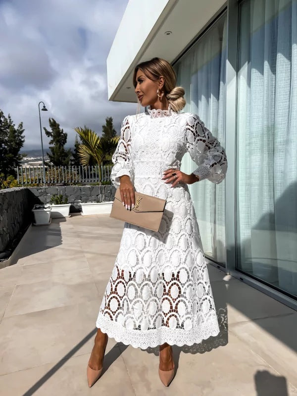 Vestido Noor™ | Encaje romántico con elegancia