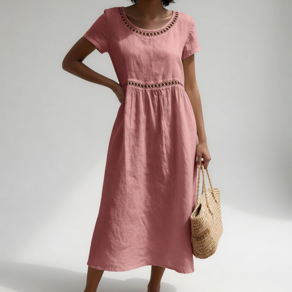 Lucia™ | Vestido con Bordado Artesanal