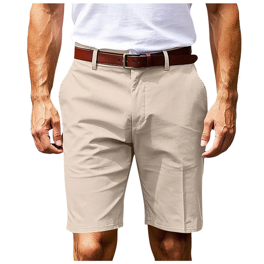 Pantalones cortos elegantes de algodón chino