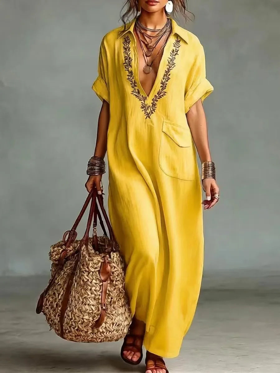 Vestido Marta™ | Maxi Bohemio con Estampado Floral