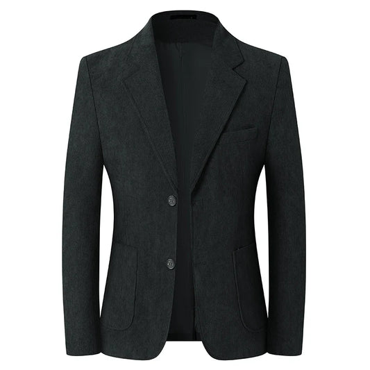 Elegante chaqueta de pana
