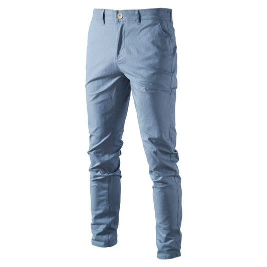 Pantalones informales de algodón