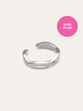 Anillo Pie Infinite Acero