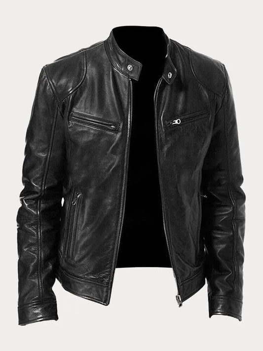 Chaqueta de cuero