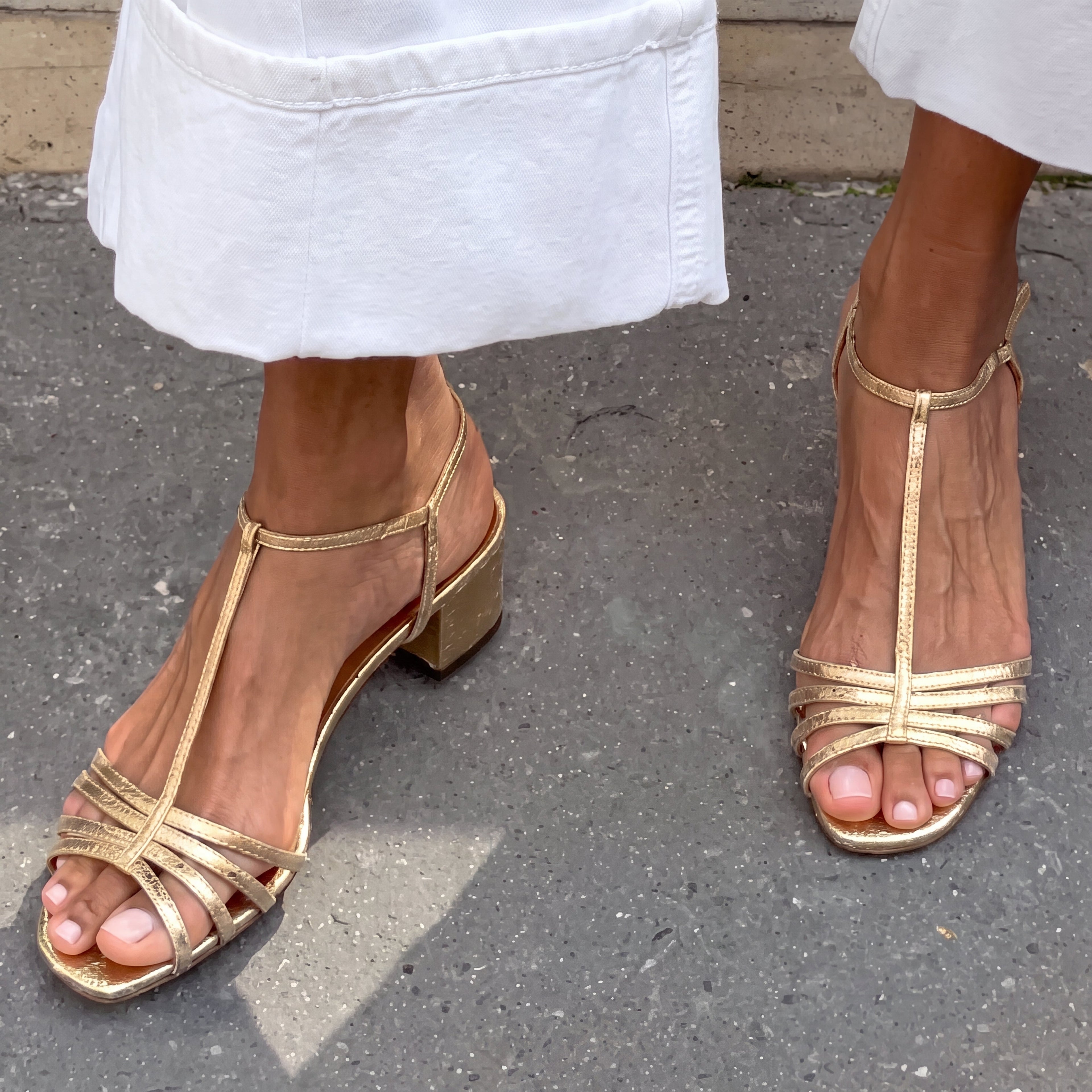 Alegra™ - Sandalias Doradas de Elegancia Diaria