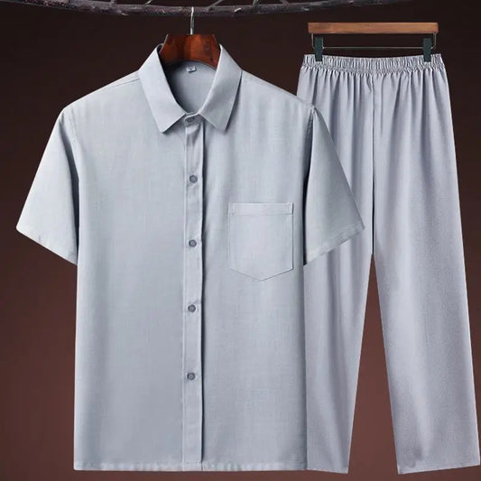 Conjunto informal de algodón