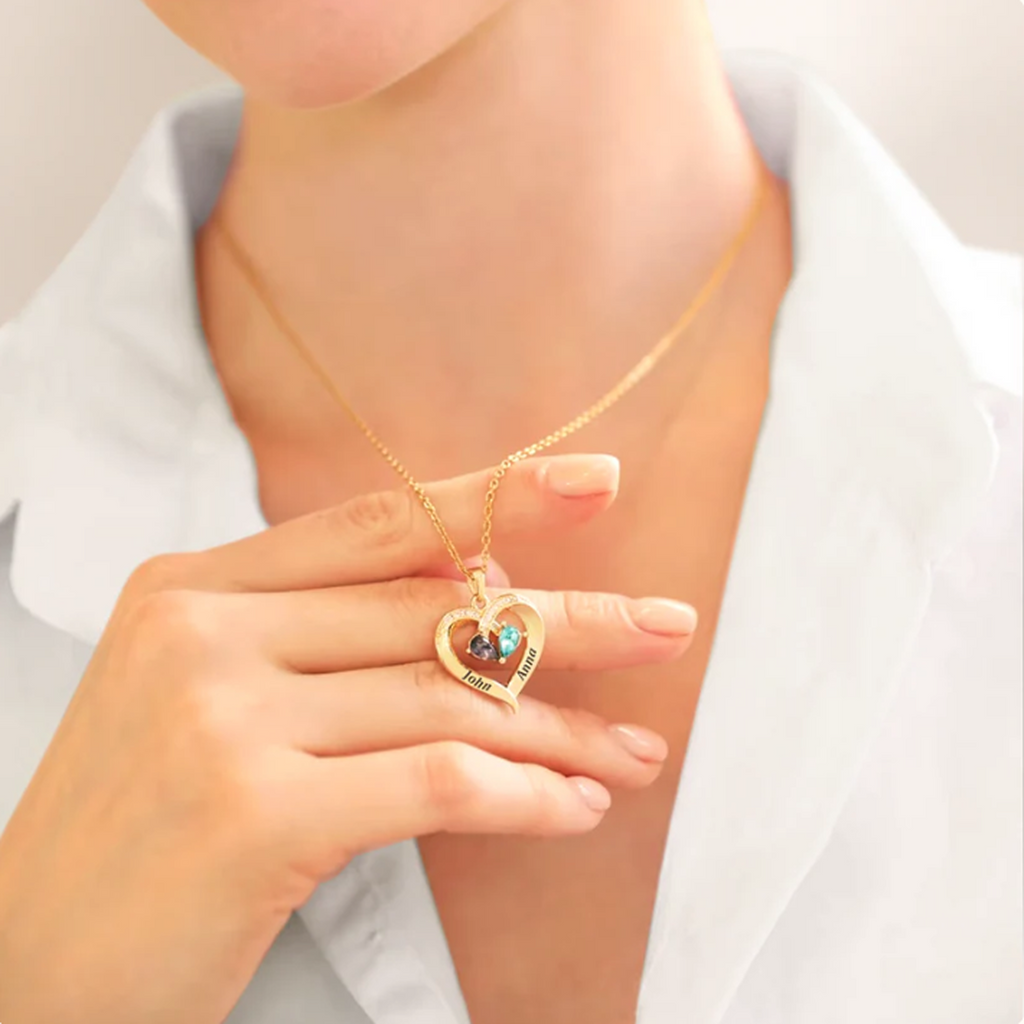 Collar Corazón Siempre Tuyo