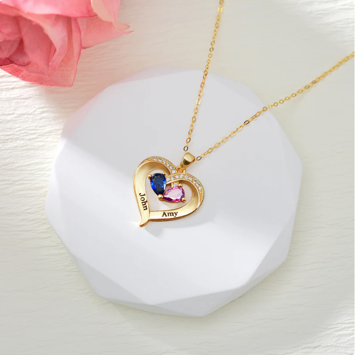 Collar Corazón Siempre Tuyo