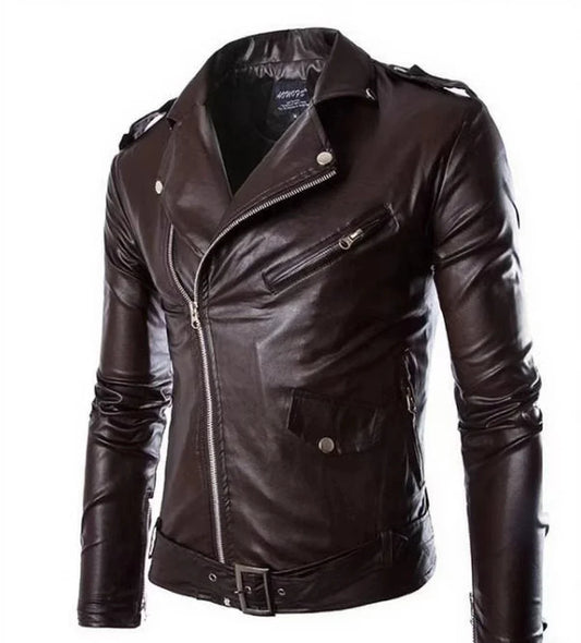 Chaqueta de piel de primera calidad