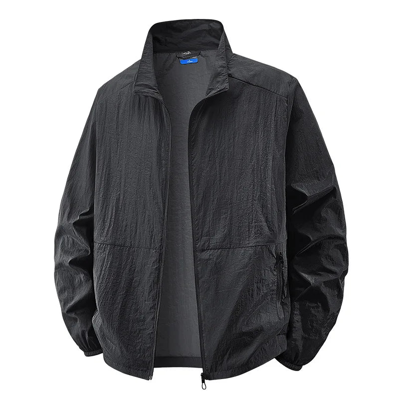Elegante chaqueta de protección solar